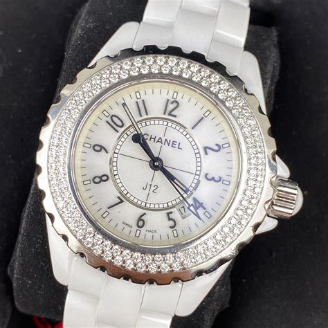 chanel j12 ceramic diamond bezel replica|authentic chanel j12 watch.